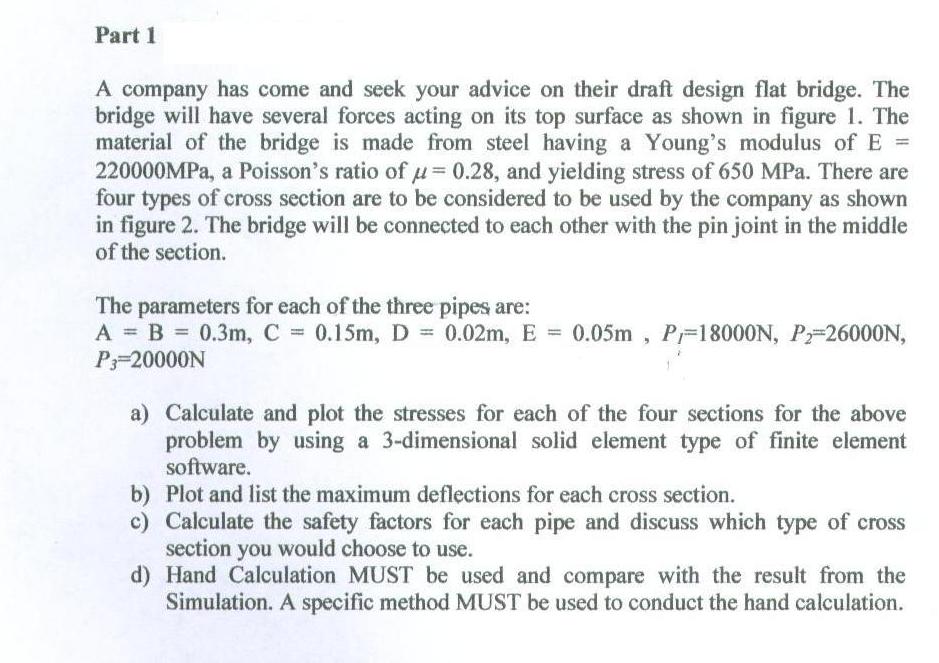 final examination problem (machine design)